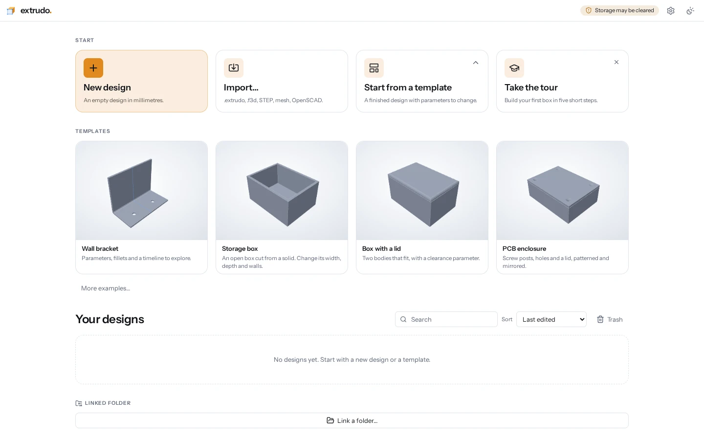 Home, light theme