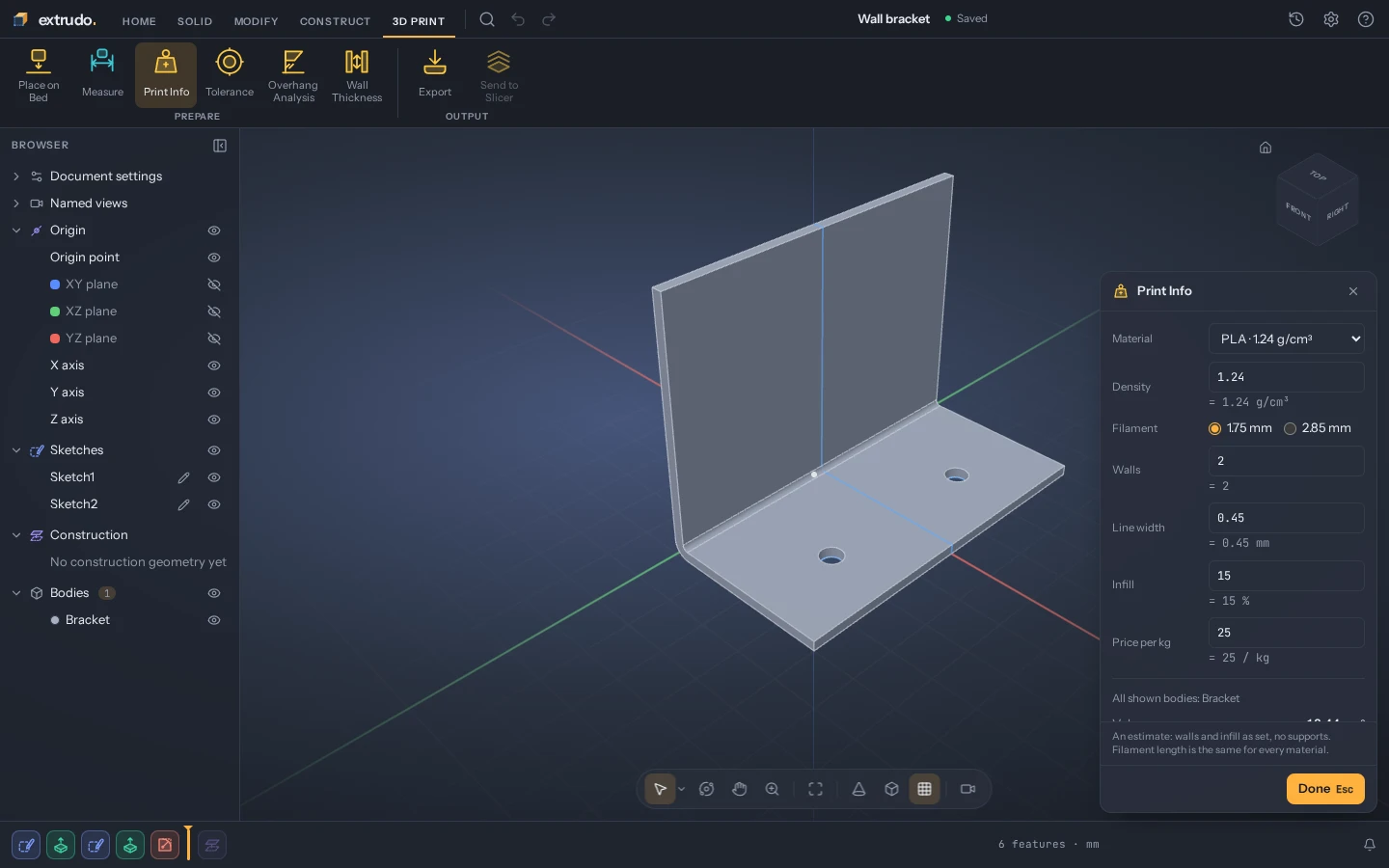3D printing, dark theme