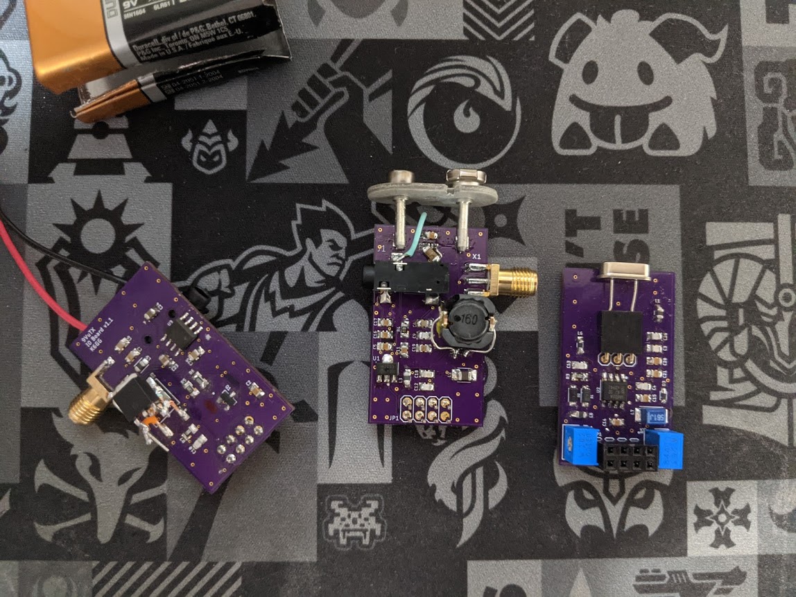 GitHub - zortness/9v_cw_tx: Rework of K6JCA's 9V 40m pocket CW Transciver