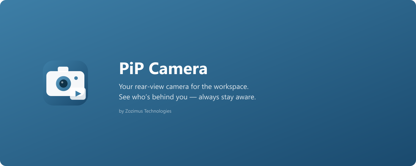PiP Camera promotional banner