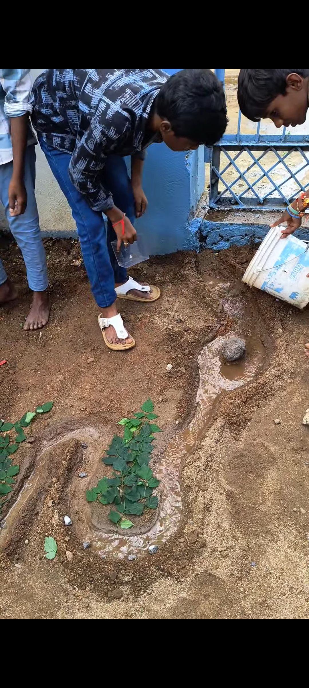 A small sculpture made by a student.