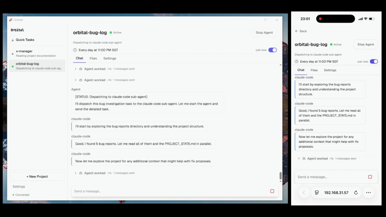 Claude Code requests approval to create a folder — approved from phone