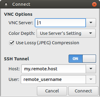 Connect with SSH