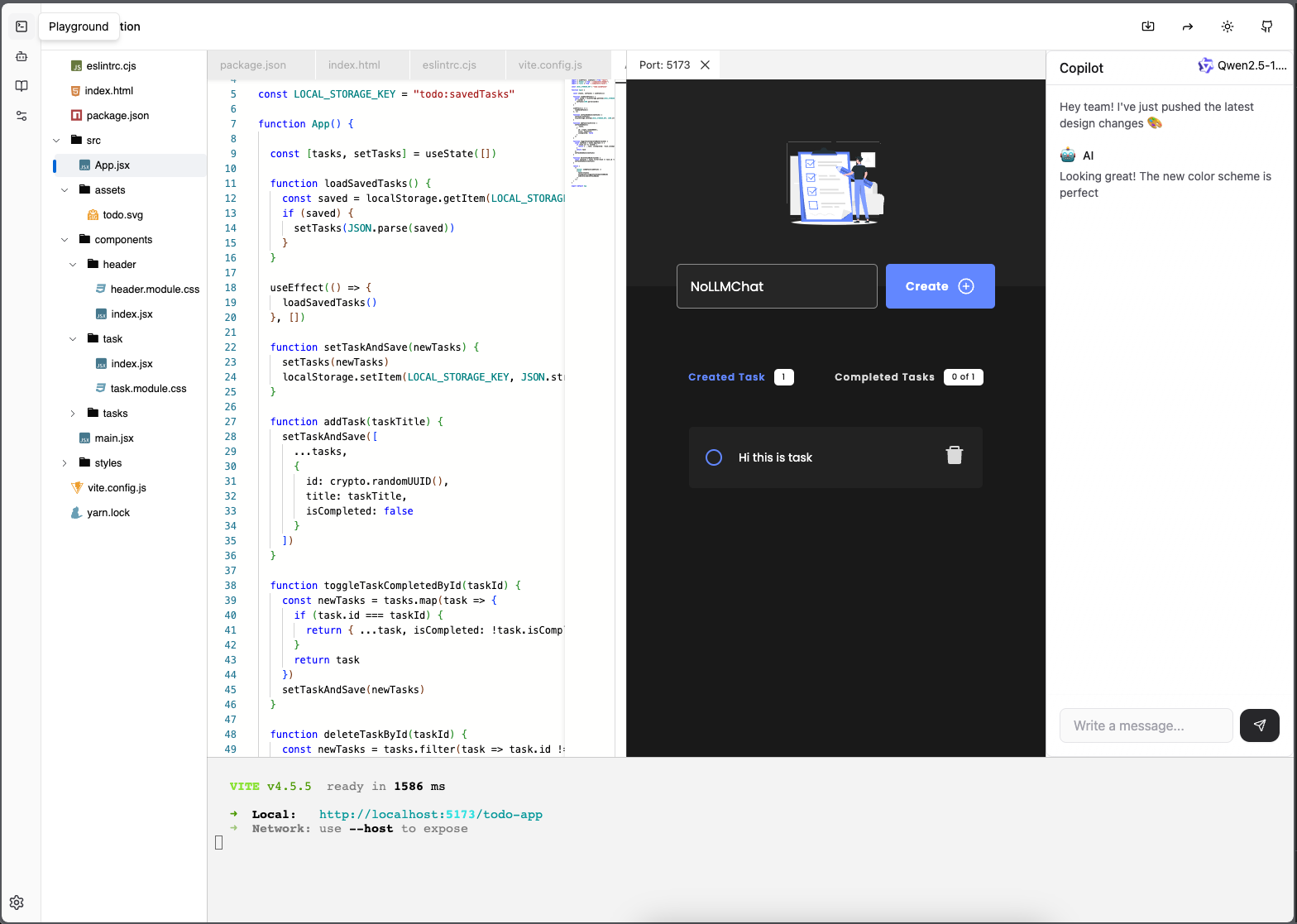 VSLite Application