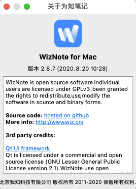 wiznote for macOS