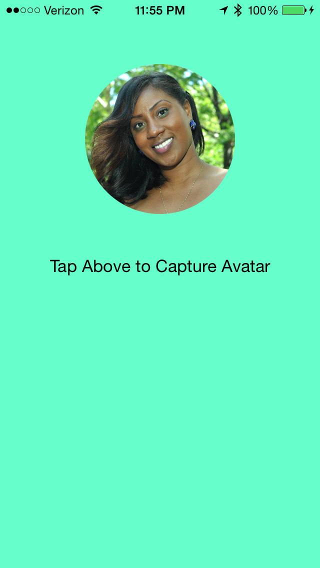 Example App with Avatar