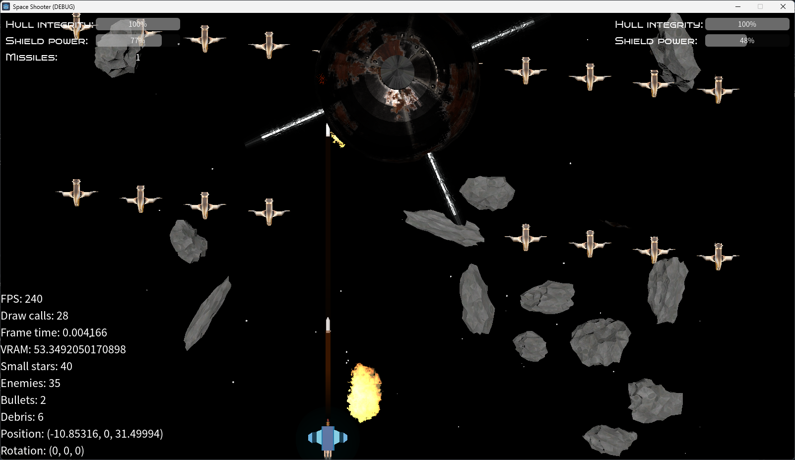 Space Shooter in Godot 4