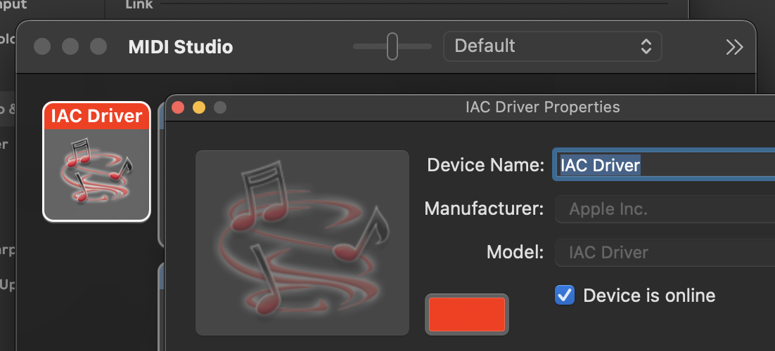 IAC Driver configuration