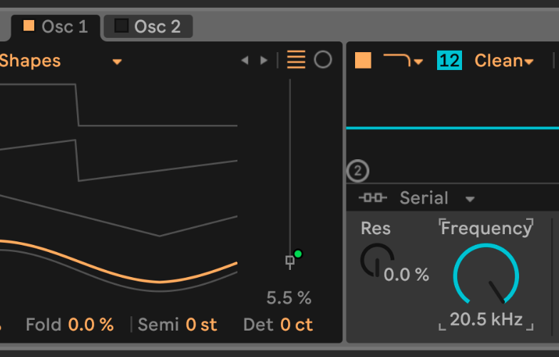 Selected Parameter