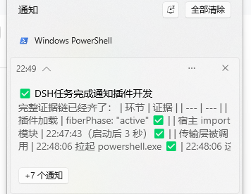 Скриншот dsh-notify 1
