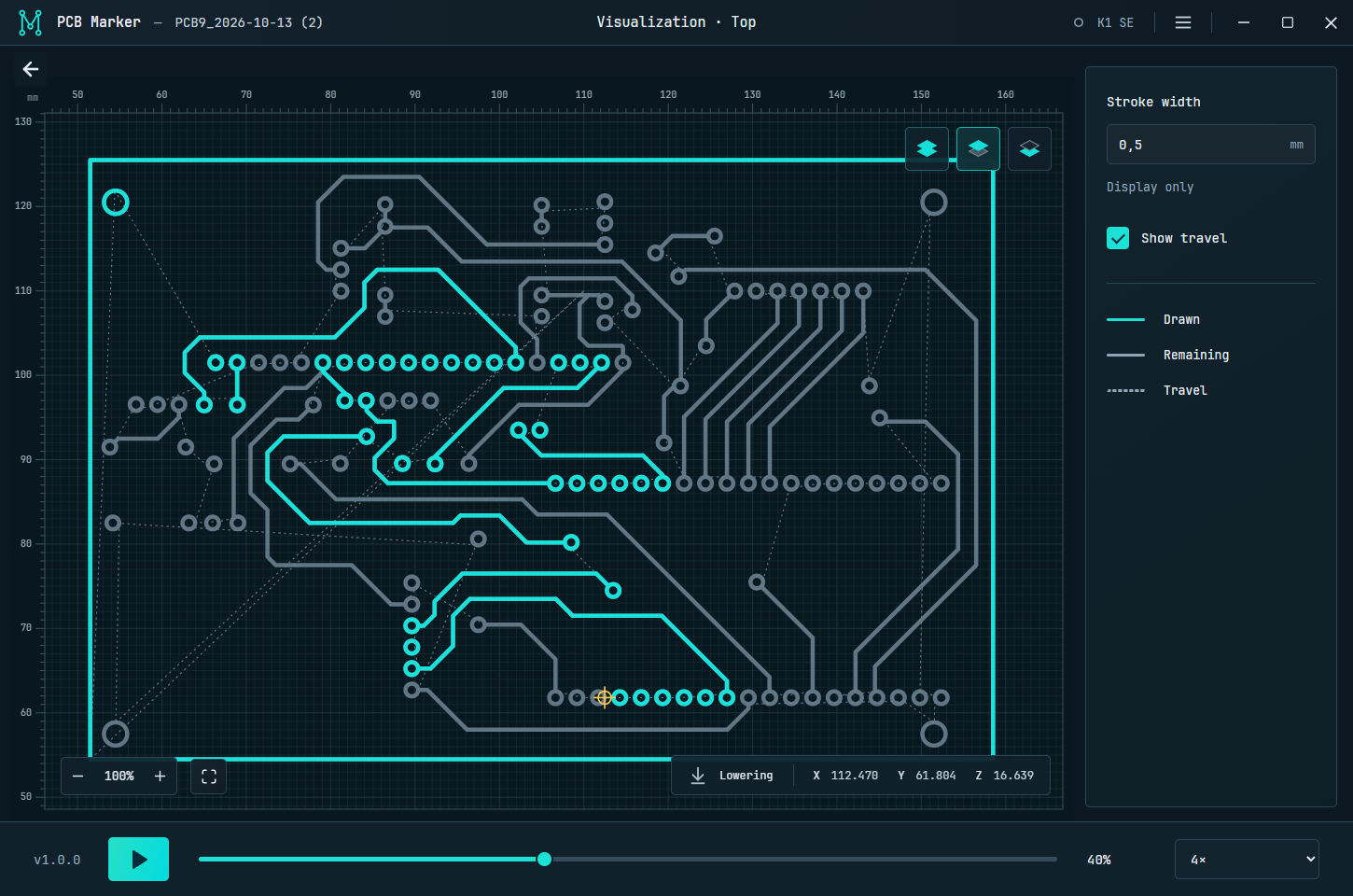Route visualization