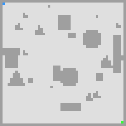 Random shape maze
