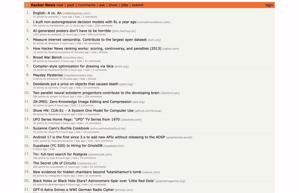 A browser skill you can read — creator preview; click to watch or inspect