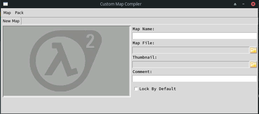 The custom map tool with a new map tab.