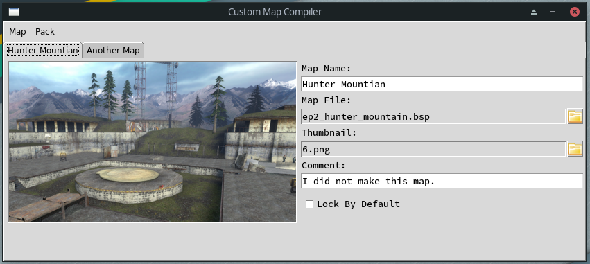 A completed map tab, ready to export.