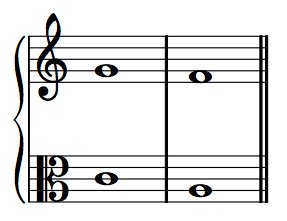 Example of similar motion: C–G to A–F.