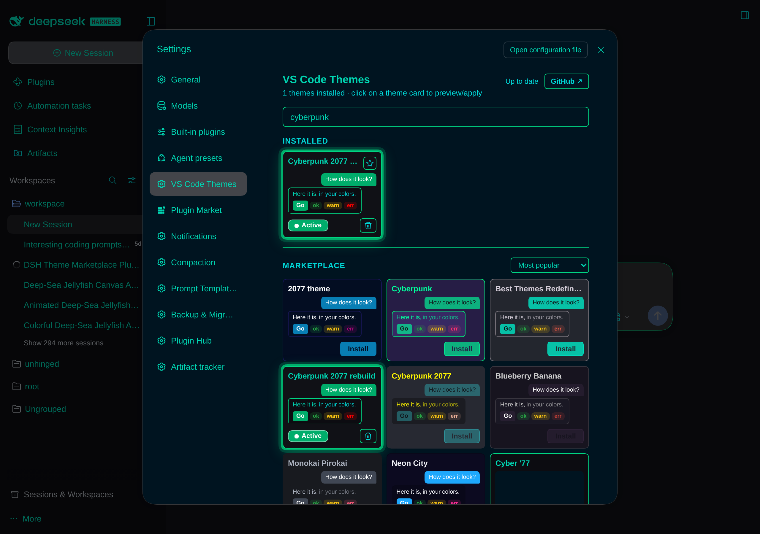 Cyberpunk 2077 rebuild applied, search cyberpunk