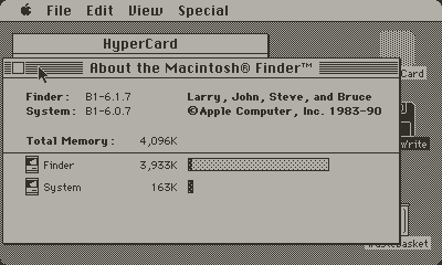 About the Macintosh Finder