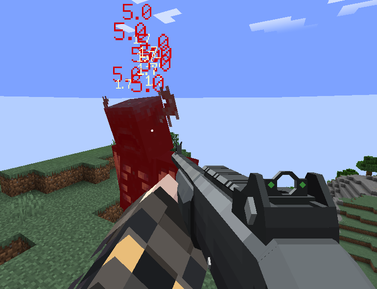 single damage number