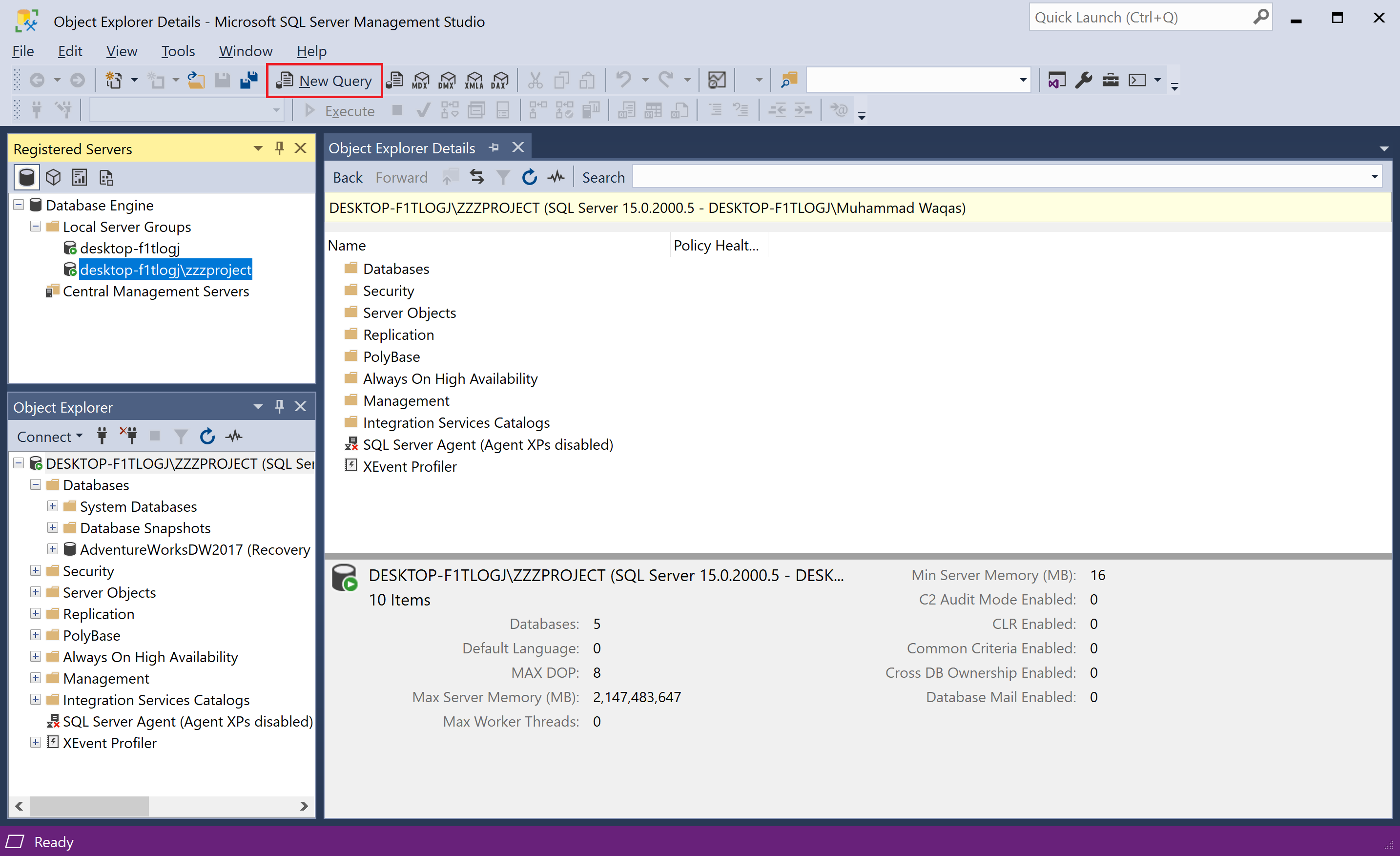 SSMS SSMS Components Ssms Tutorial