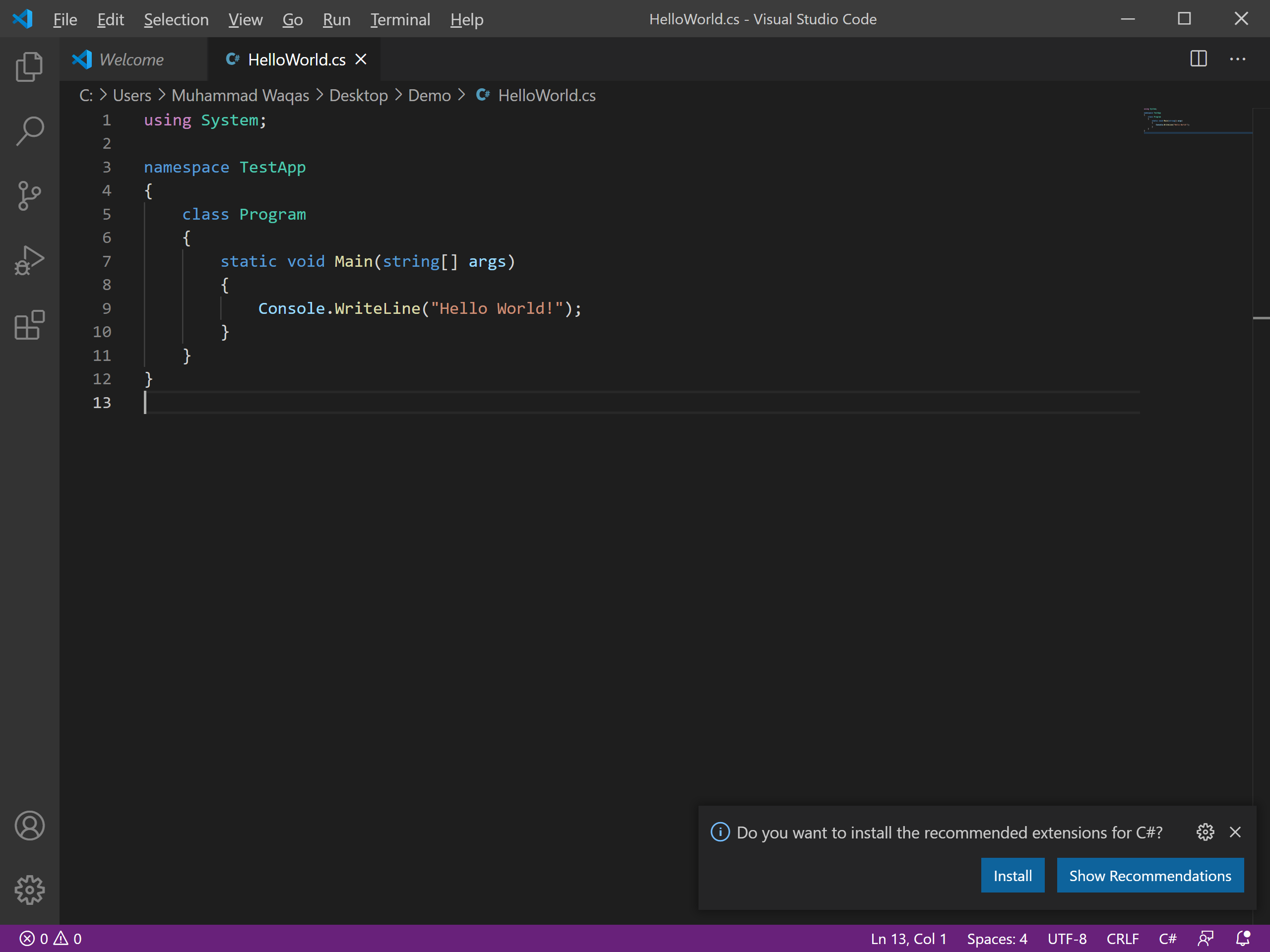 Visual Studio Code - Basics of VS Code | visual-studio-code Tutorial