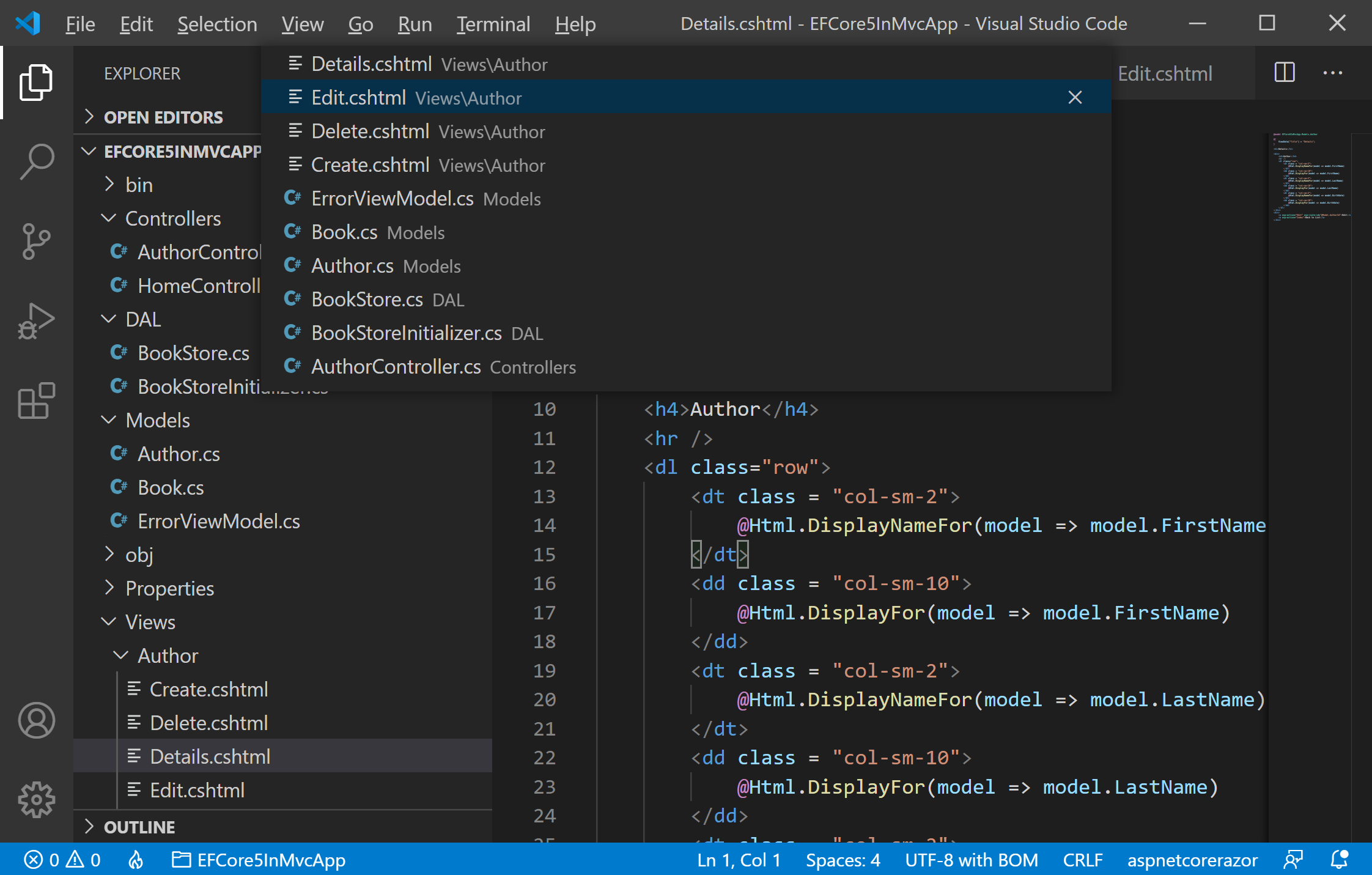 Visual Studio Code - Code Navigation | visual-studio-code Tutorial