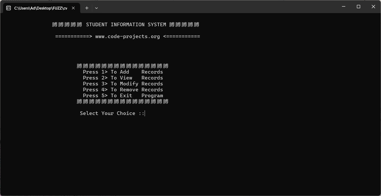 cve/Student_Info_System.md at main · zzzxc643/cve · GitHub